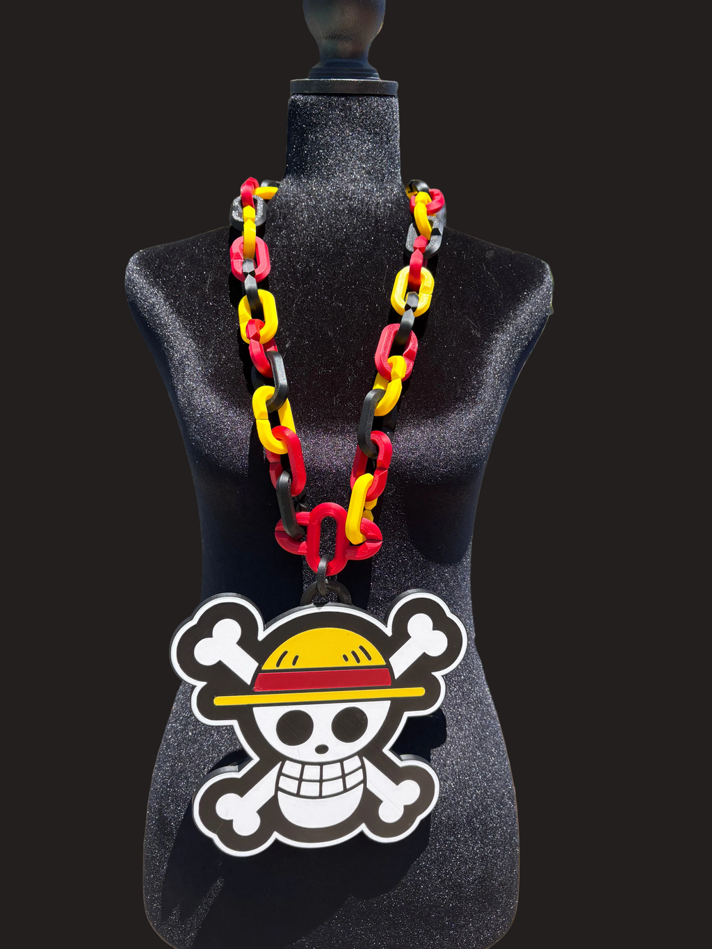 One Piece Jolly Roger Oversized Hype Chain