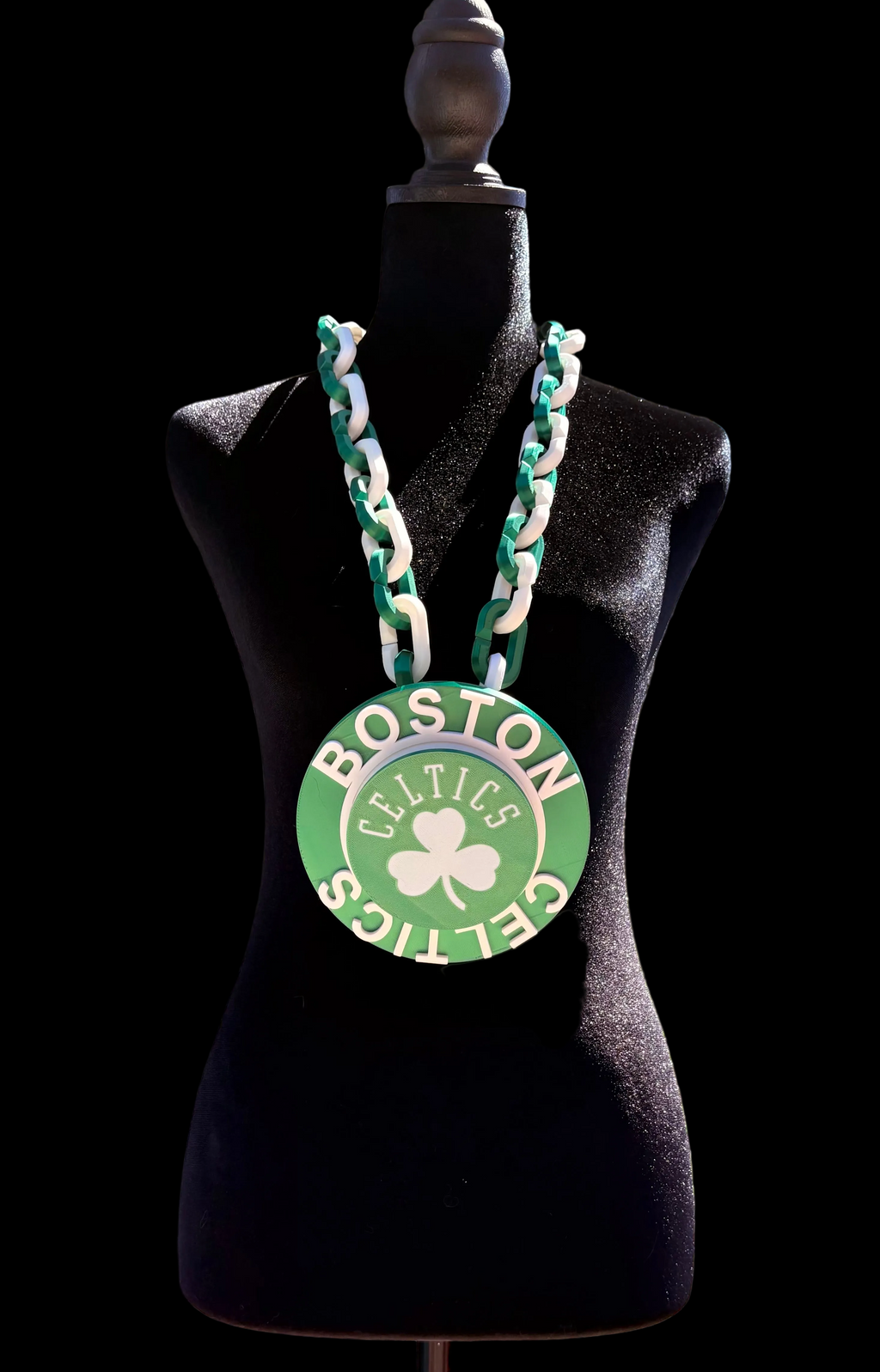 Boston Celtics Spinning Hype Chain