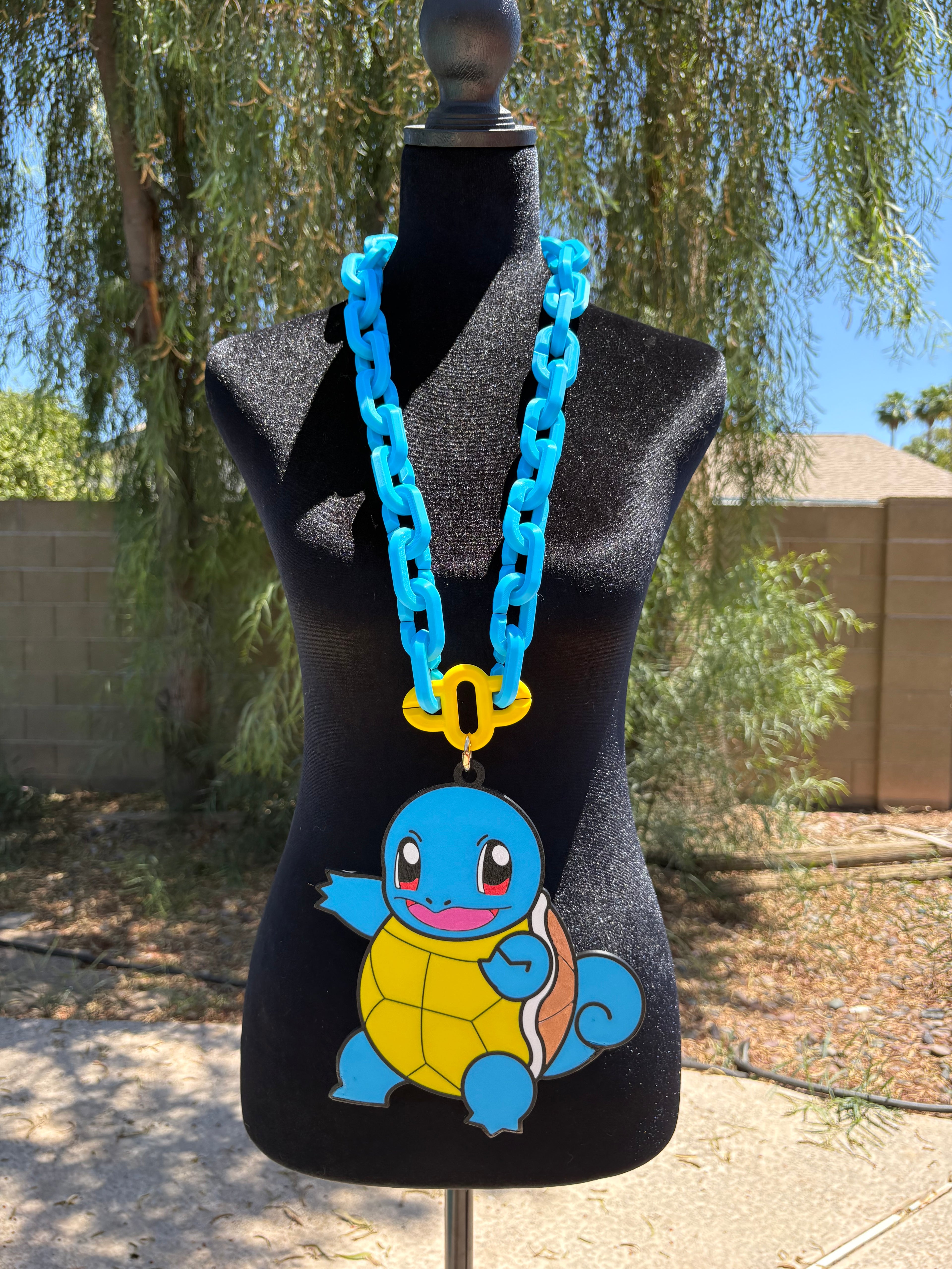 Pokemon Squirtle Oversized Hype Chain