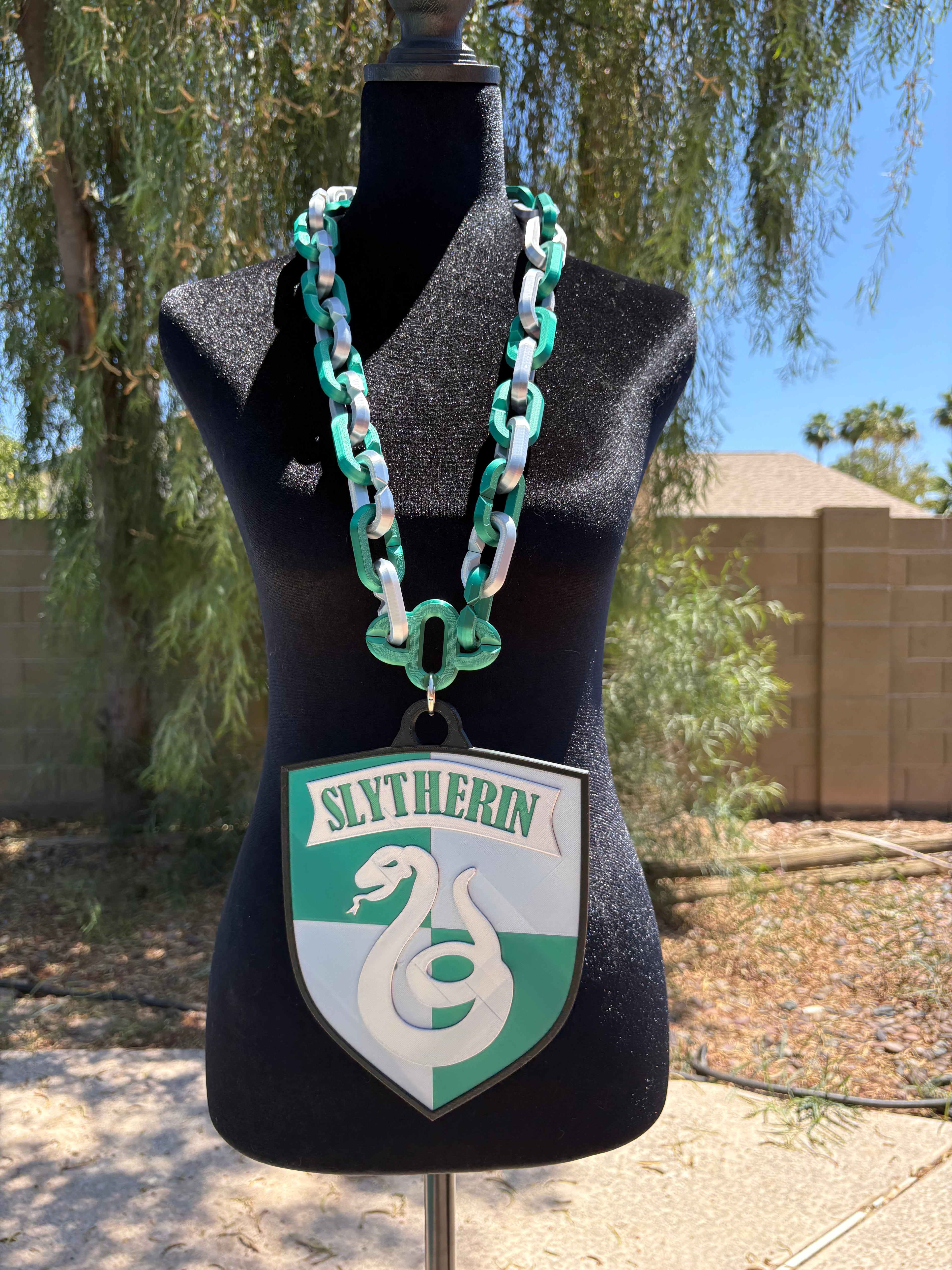 Harry Potter Slytherin Crest Oversized Hype Chain