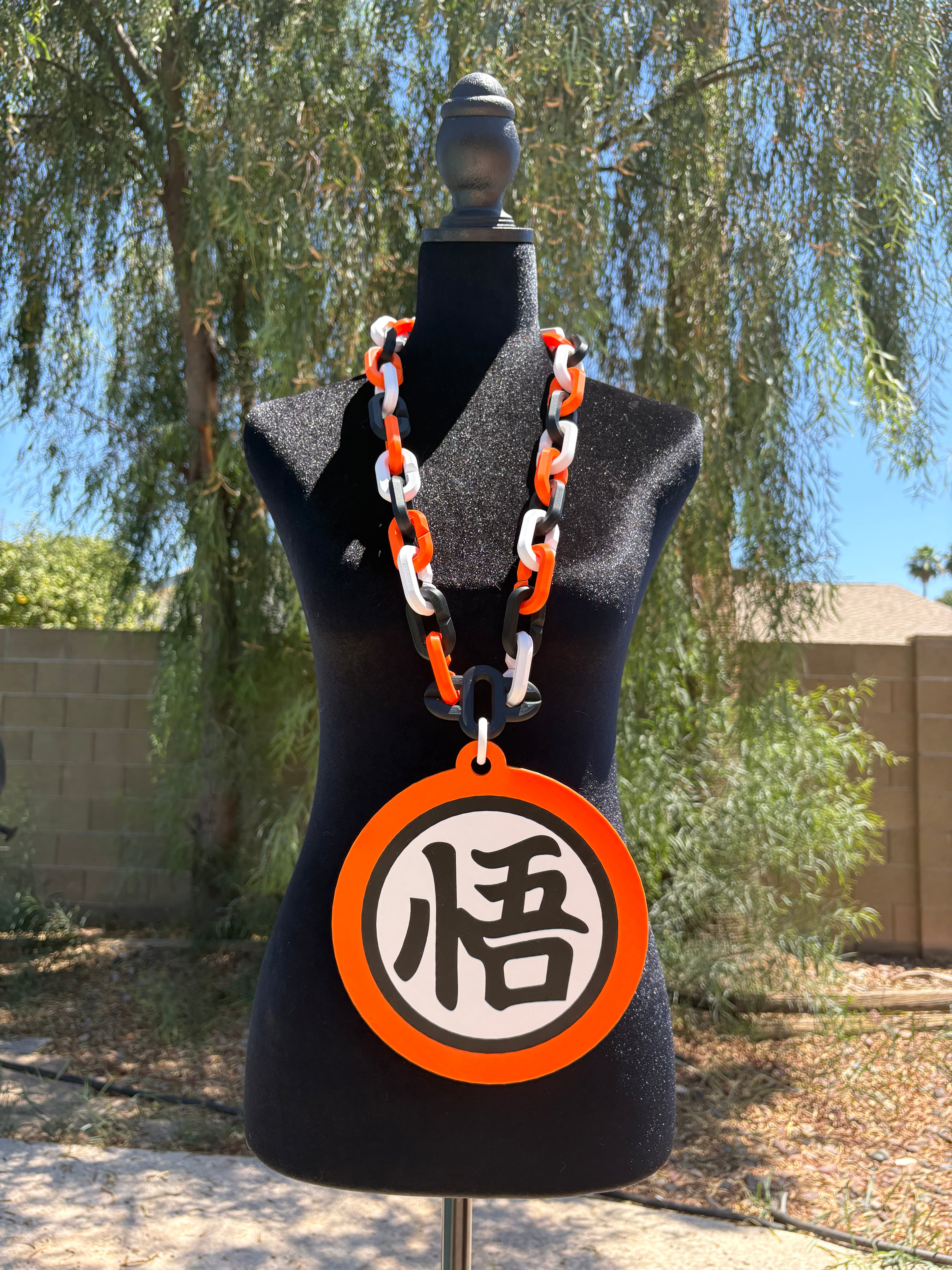 Dragon Ball Z Goku Symbol Oversized Hype Chain