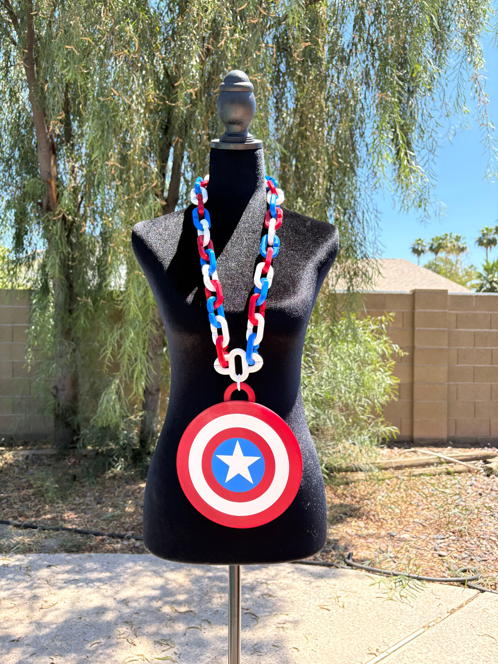 Captain America Oversized Hype Chain