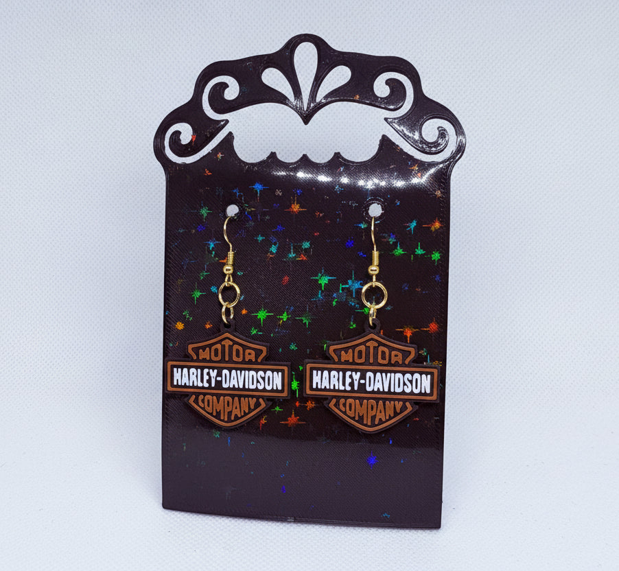 Harley Davidson Earrings