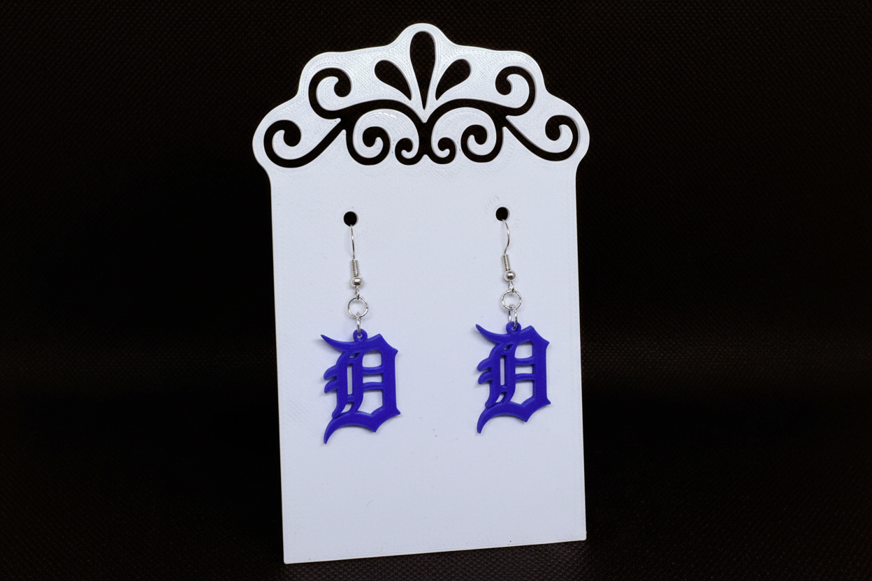 Detroit Tigers Earrings