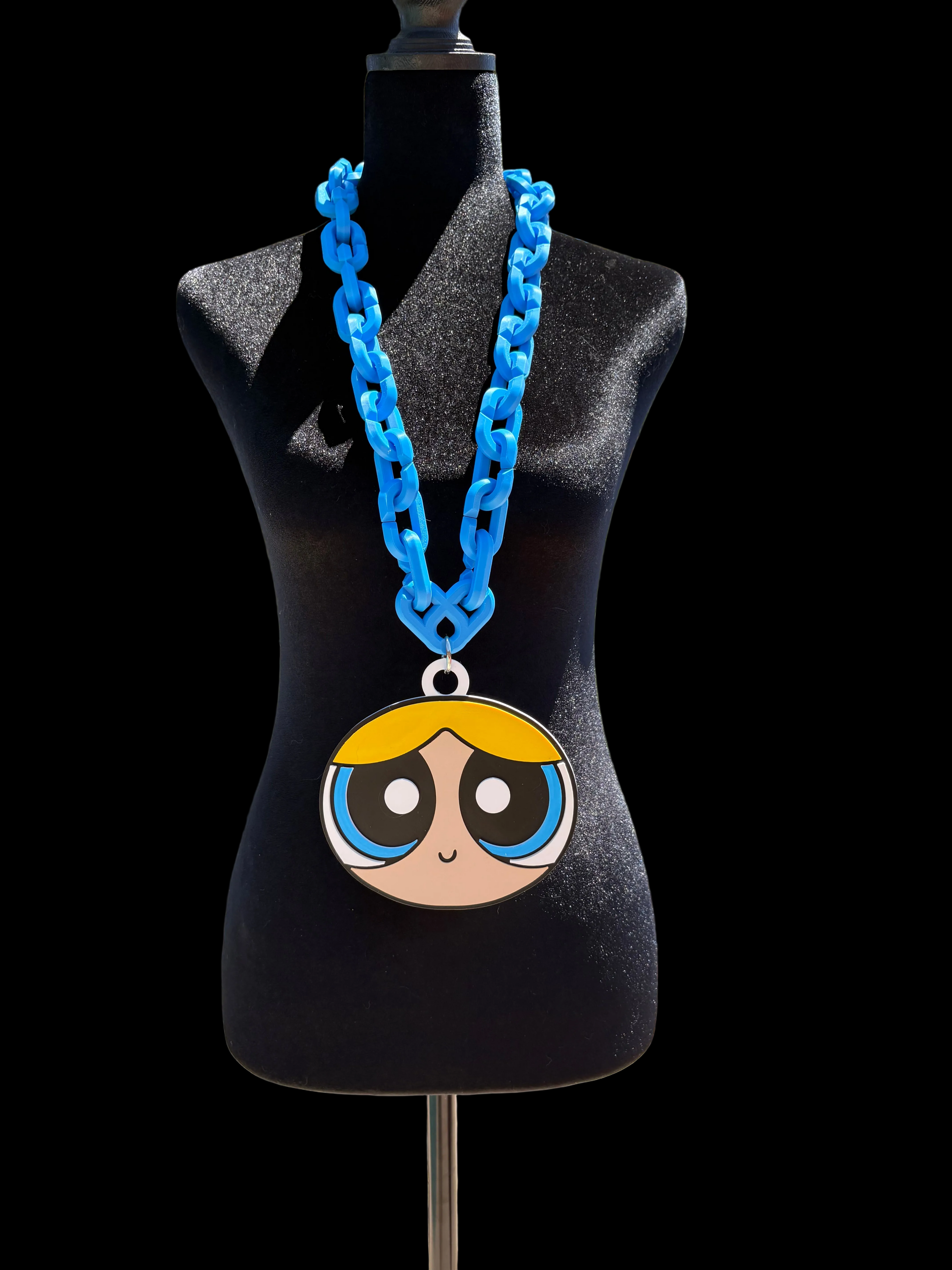 Power Puff Girls Bubbles Oversized Hype Chain