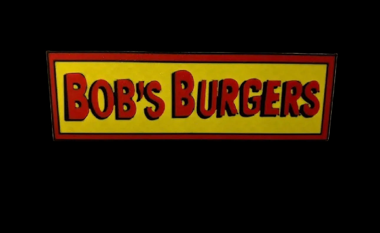Bob’s Burgers Bookshelf/Desk Sign
