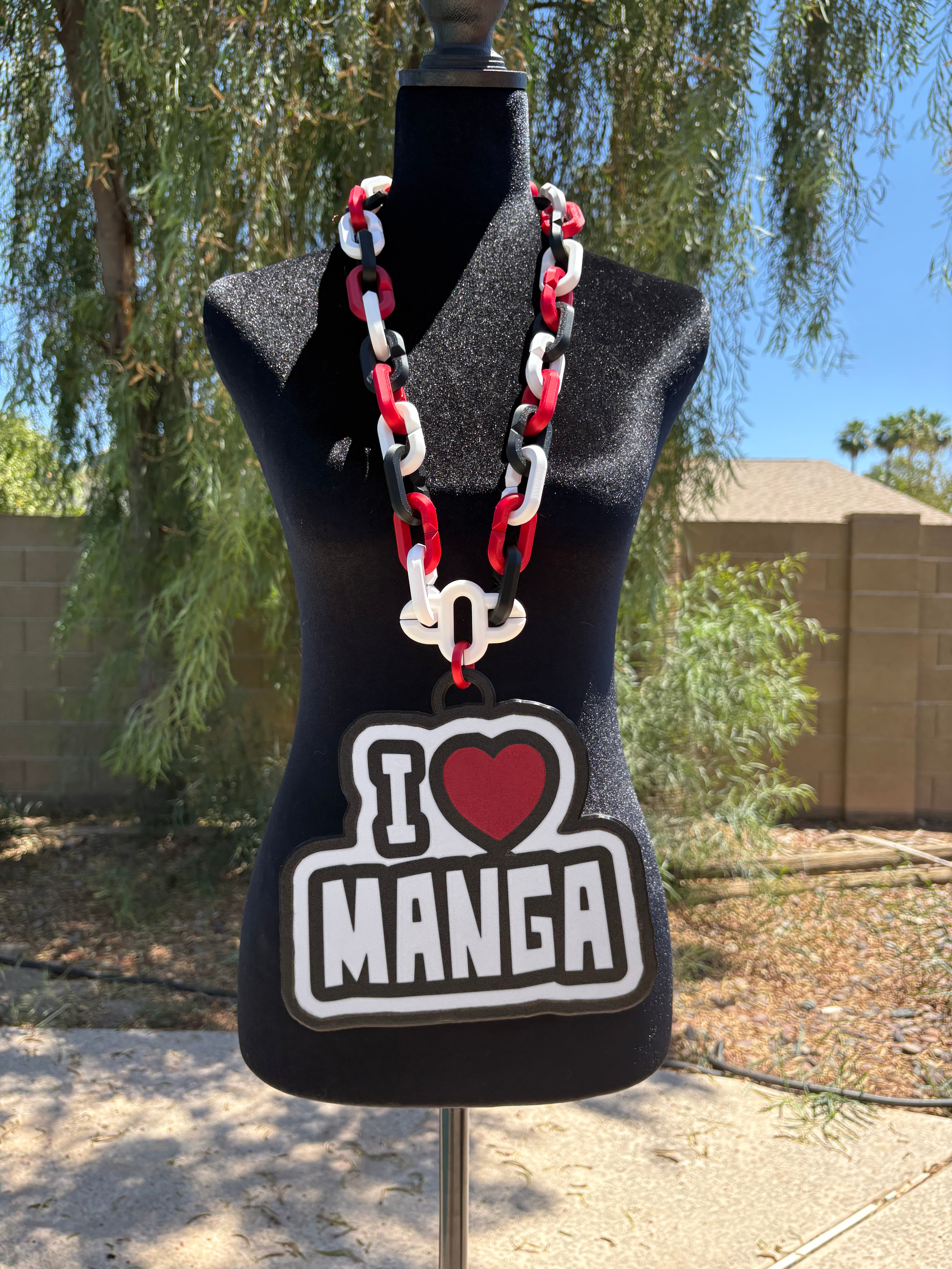I Love Manga Oversized Hype Chain