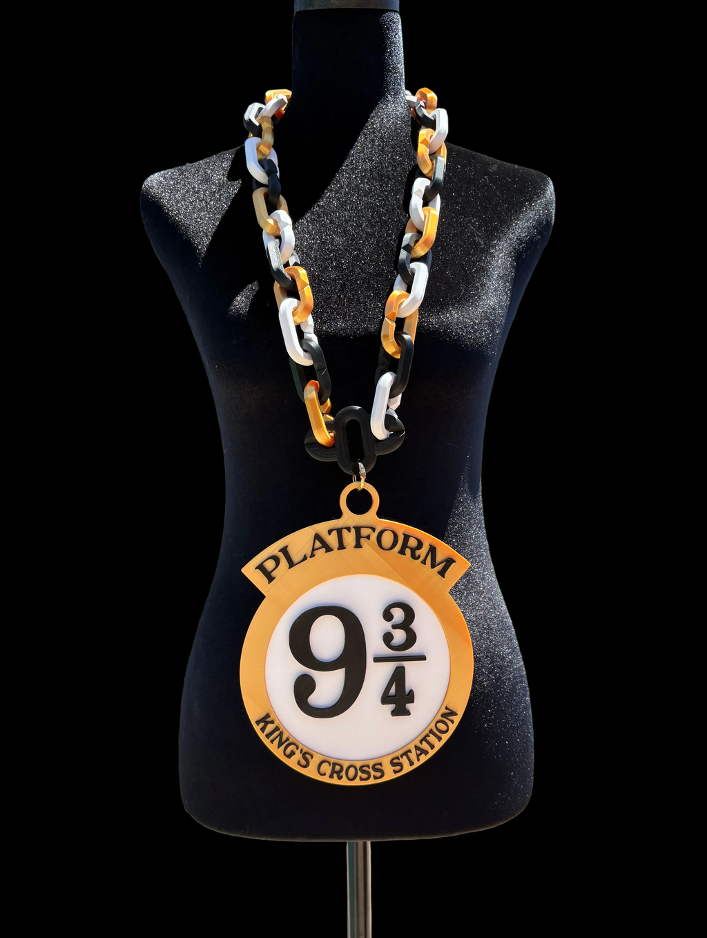 Harry Potter Train Station Sign Oversized Hype Chain