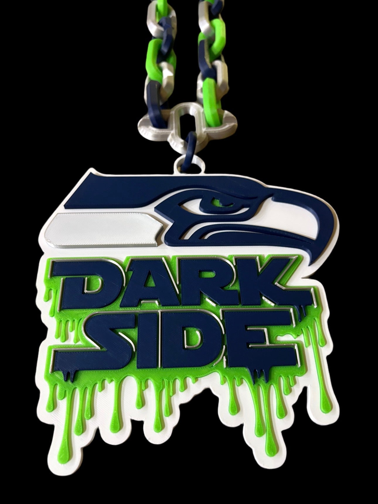 Seattle Seahawks “Dark Side” Glow in the Dark Hype Chain
