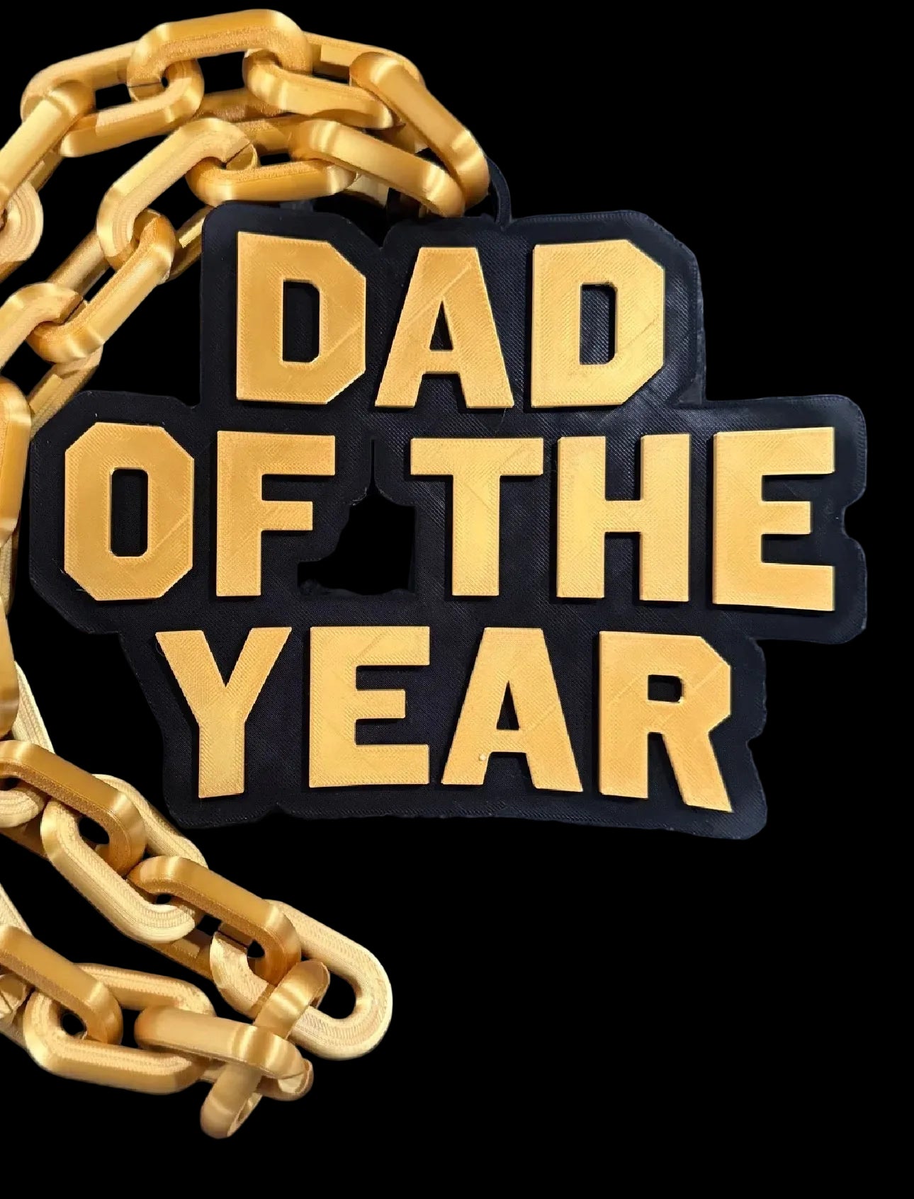 Dad of the Year Oversized Hype Chain