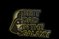 Best Dad In The Galaxy Desk Sign