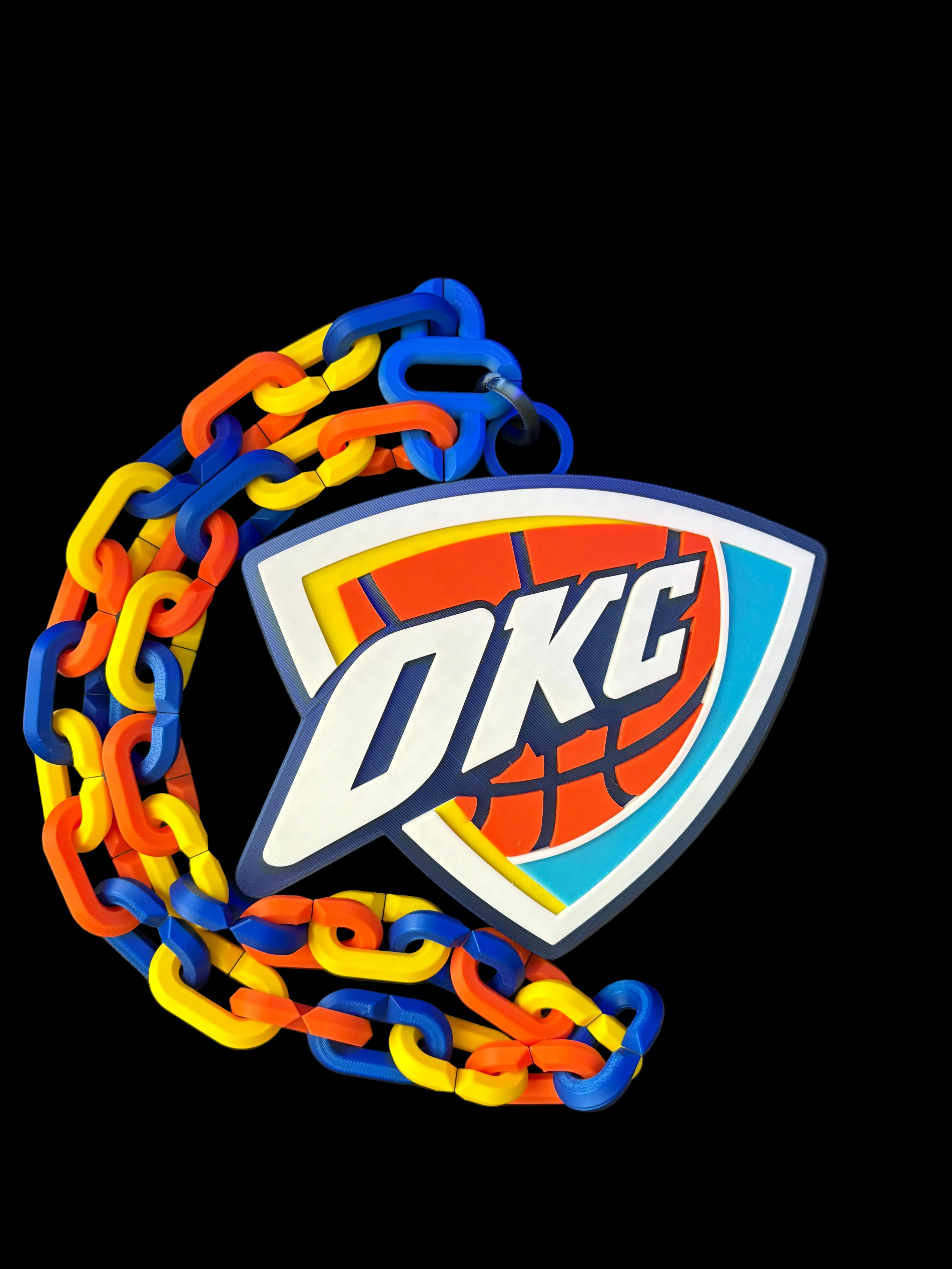 OKC Oklahoma City Thunder Oversized Hype Chain