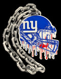 New York Giants Dripping Helmet Hype Chain