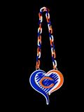 Chicago Bears Oversized Heart Chain