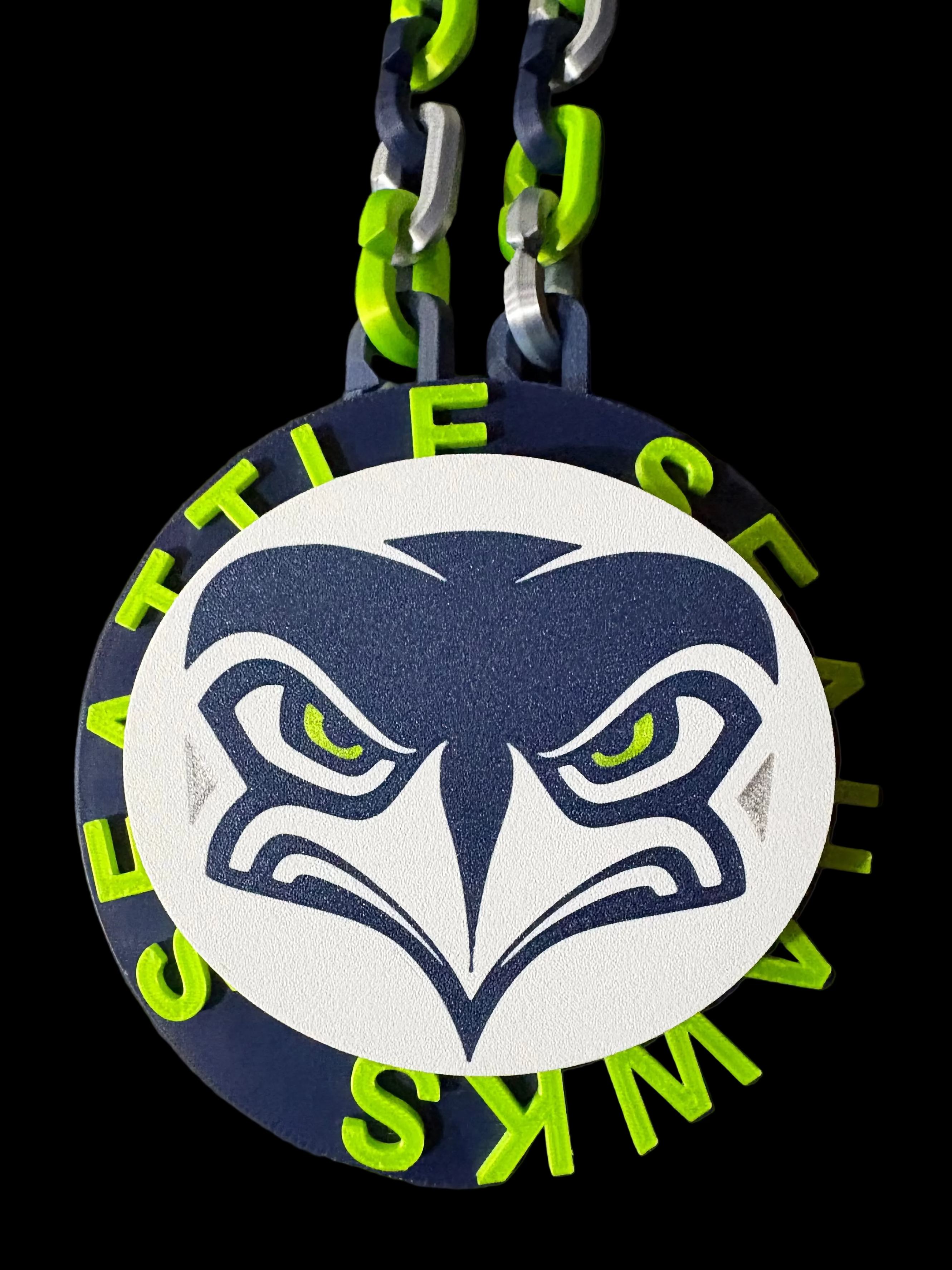 Seattle Seahawks OG Spinning Hype Chain **FREE SHIPPING**
