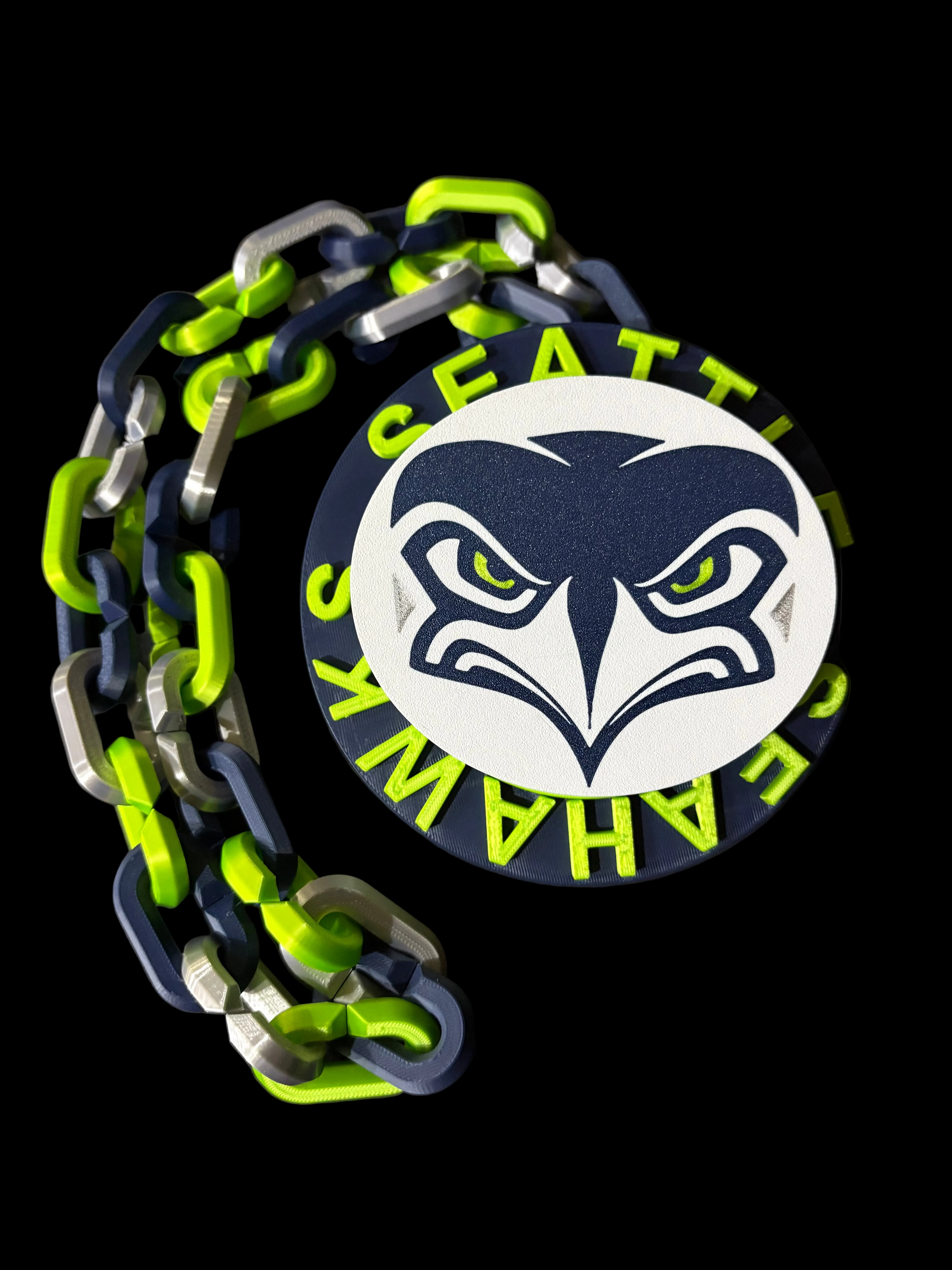 Seattle Seahawks OG Spinning Hype Chain **FREE SHIPPING**