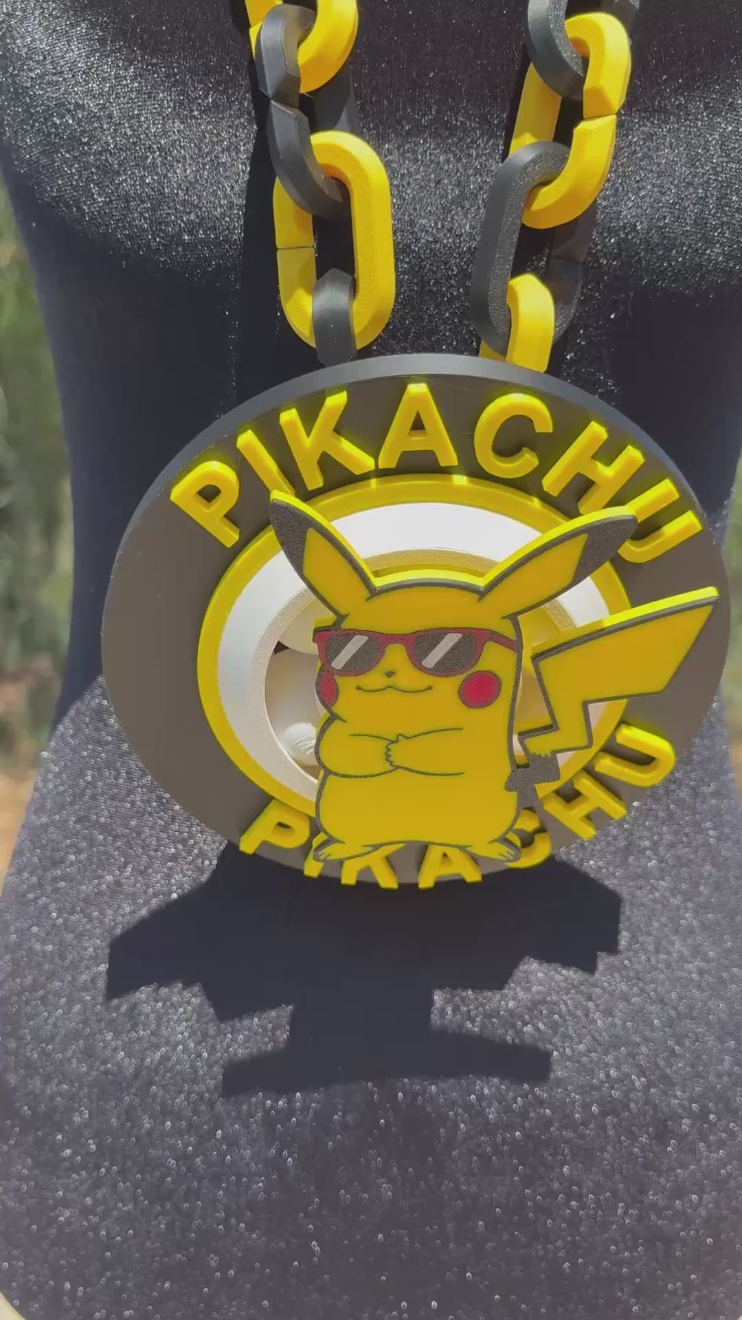 Pikachu Spinning Hype Chain