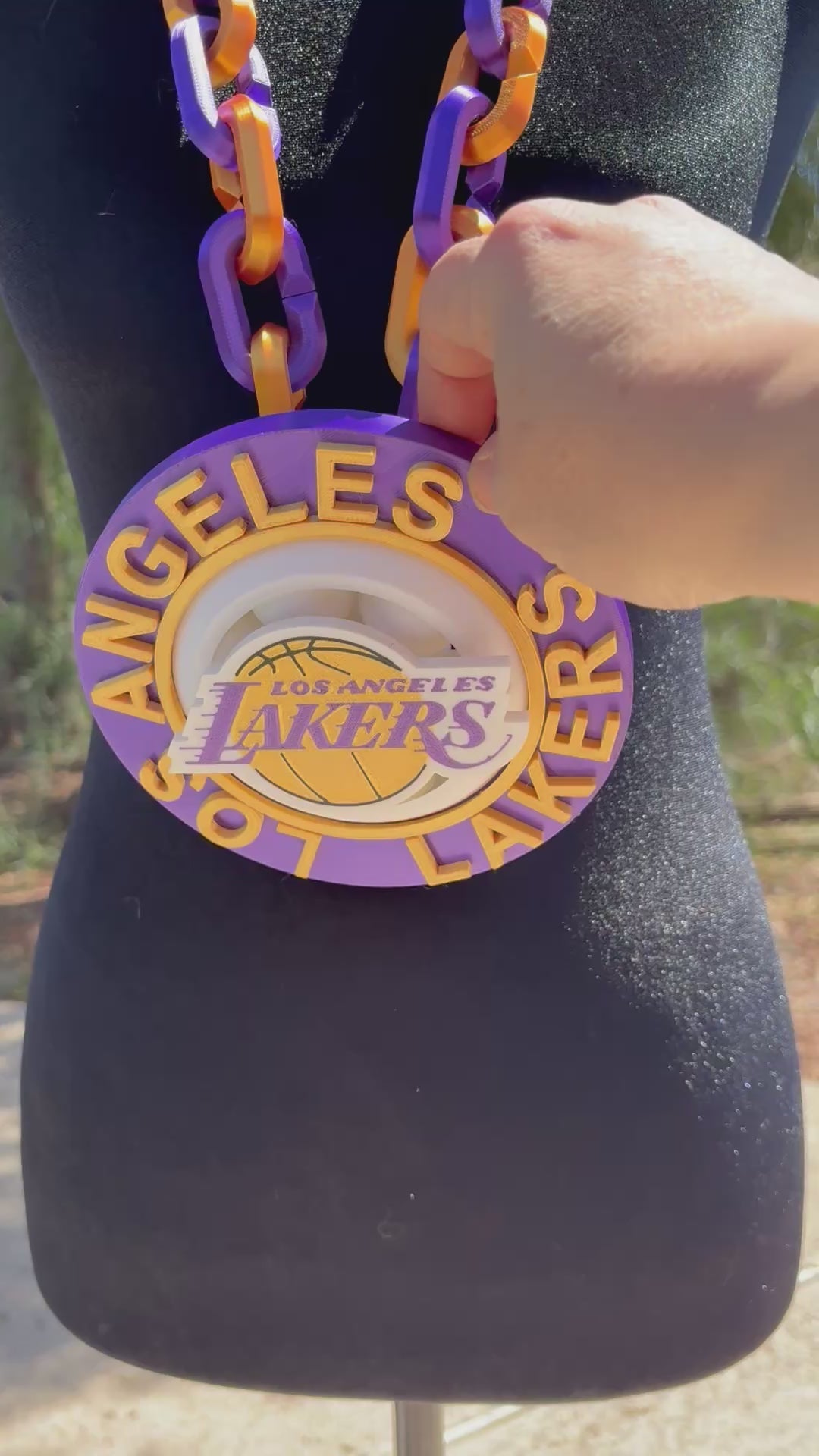 LA Lakers Spinning Hype Chain