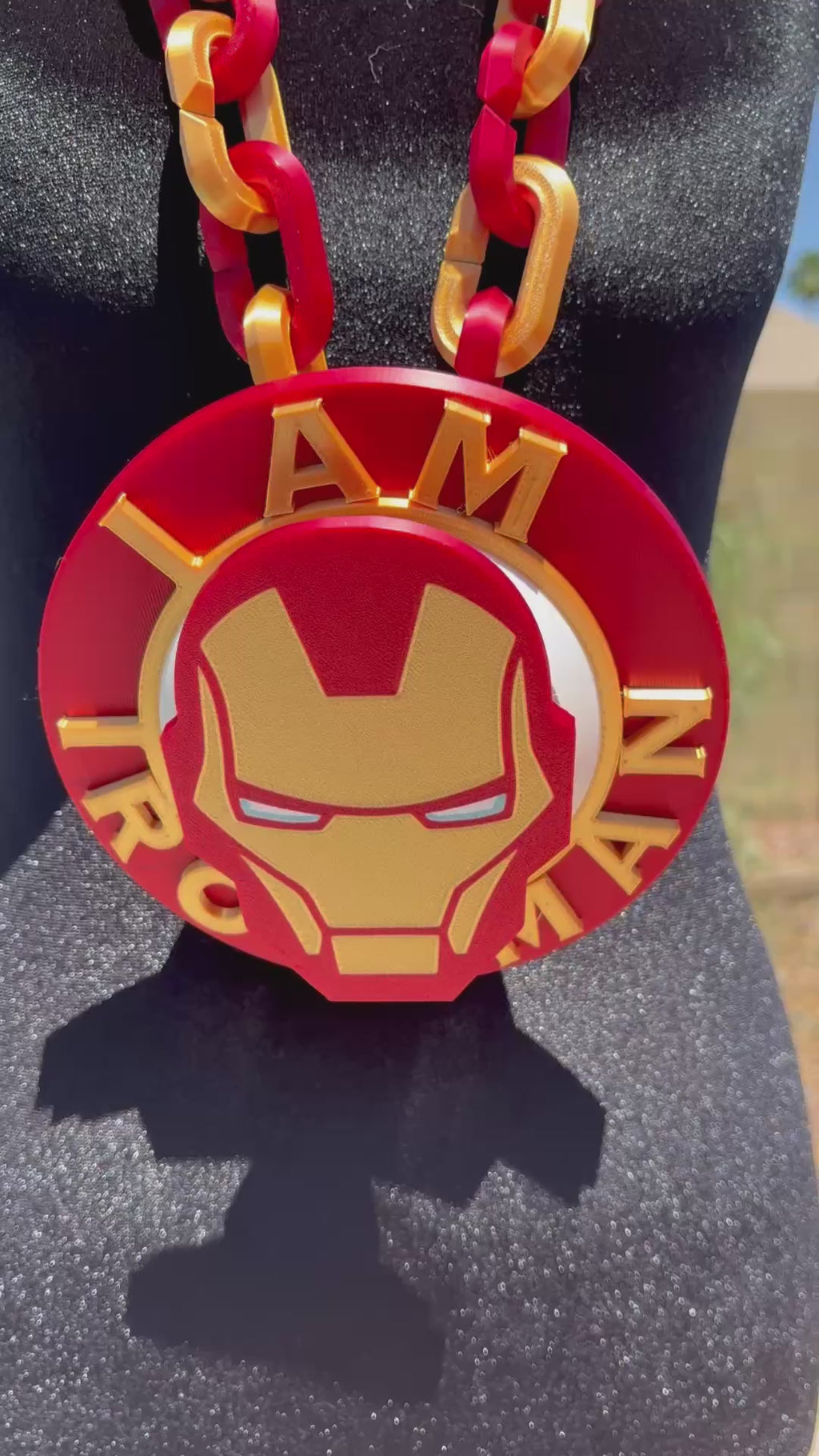 Iron Man Spinning Hype Chain
